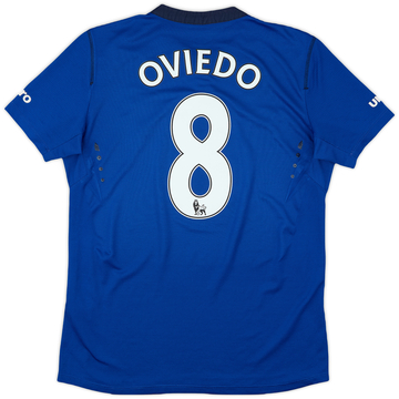 2014-15 Everton Home Shirt Oviedo #8 - 7/10 - (S)