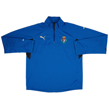 2009-10 Real Valladolid Puma 1/4 Zip Drill Top - 7/10 - (L)