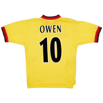 1997-99 Liverpool Away Shirt Owen #10 - 5/10 - (S)