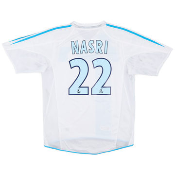 2004-05 Olympique Marseille Home Shirt Nasri #22 - 8/10 - (S)