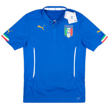 2014-15 Italy Player Issue Home Shirt (PRO Fit) - (M)