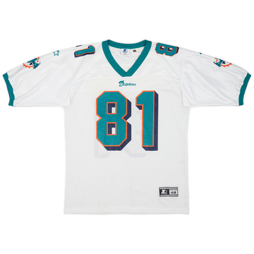 1997-98 Miami Dolphins McDuffie #81 Starter Away Jersey - 8/10 - (L)