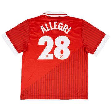 1995-96 Perugia Match Issue Home Shirt Allegri #28
