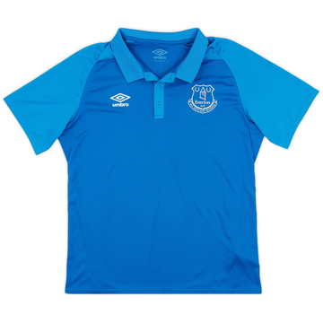 2017-18 Everton Umbro Polo Shirt - 9/10 - (L)