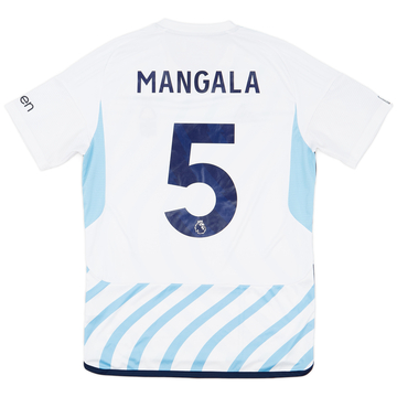 2023-24 Nottingham Forest Match Issue Away Shirt Mangala #5