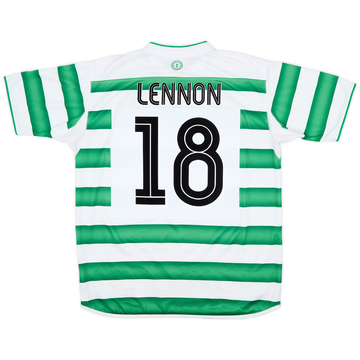 2003-04 Celtic Home Shirt Lennon #18 - 7/10 - (L)