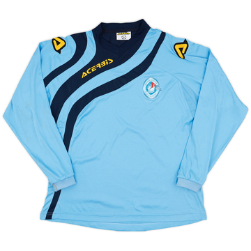 2007-08 AlbinoLeffe Home L/S Shirt - 5/10 - (S)