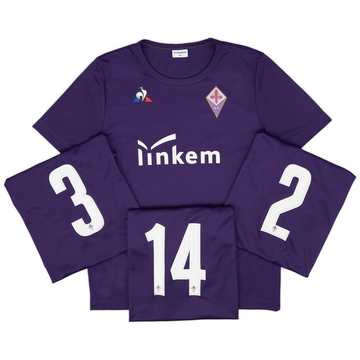 2019-20 Fiorentina Le Coq Sportif Training Tee # - 3/10 - (14 Years)