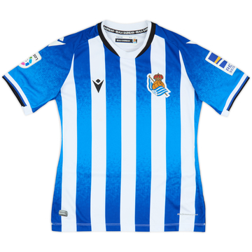 2021-22 Real Sociedad Home Shirt - As New - (S.Kids)