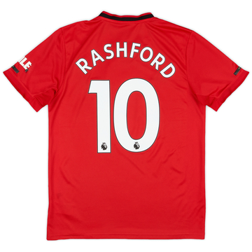2019-20 Manchester United Home Shirt Rashford #10 - 5/10 - (M)