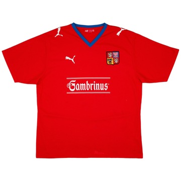 2008-09 Czech Republic Basic Home Shirt - 8/10 - (XL)