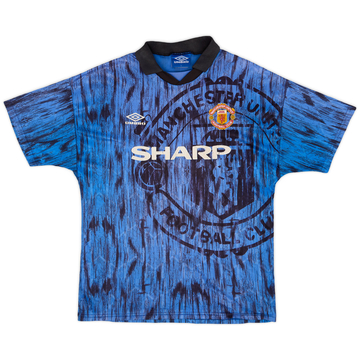 1992-93 Manchester United Away Shirt - 6/10 - (L)