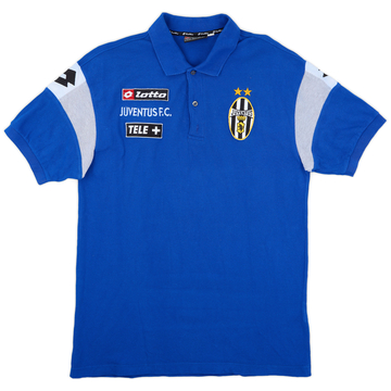 2000-02 Juventus Lotto Polo Shirt - 9/10 - (XL)