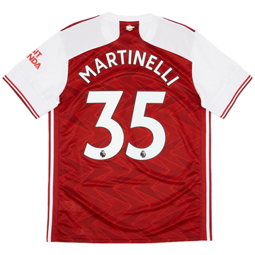 2020-21 Arsenal Home Shirt Martinelli #35 (L)