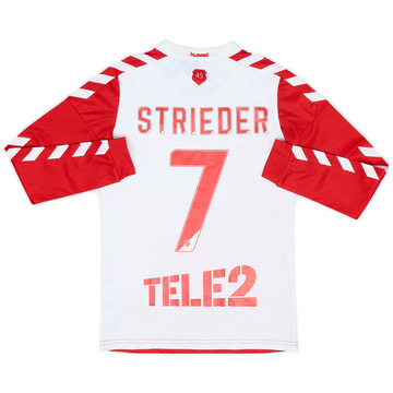 2015-16 Utrecht Home Shirt Strieder #7 - 9/10 - (M.Boys)