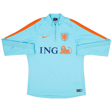 2016-17 Netherlands Nike 1/4 Zip Drill Top - 7/10 - (L)