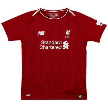 2018-19 Liverpool Home Shirt - 9/10 - (6-7 Years)