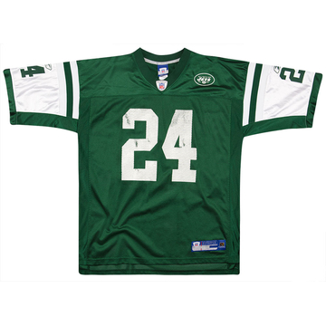 2005 New York Jets Law #24 Reebok On Field Jersey (Home) XL