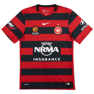 2015-16 Western Sydney Wanderers Home Shirt - 9/10 - (S)