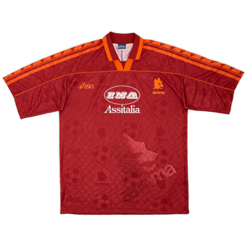 1995-96 Roma Home Shirt - 8/10 - (XXL)