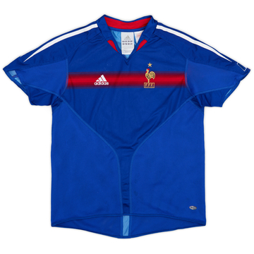 2004-06 France Home Shirt - 7/10 - (M.Boys)