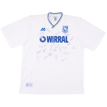 1997-99 Tranmere Rovers Signed Home Shirt - 5/10 - (XL)