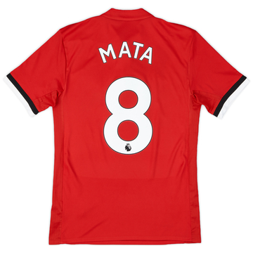 2017-18 Manchester United Home Shirt Mata #8 - 5/10 - (XS)