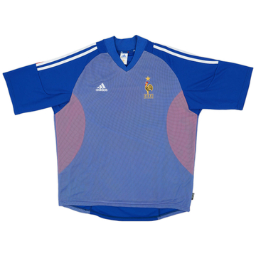 2002-04 France Home Shirt - 4/10 - (XL)