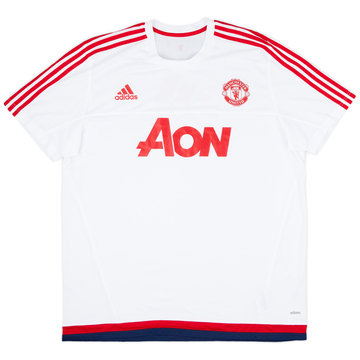 2015-16 Manchester United adidas Training Shirt - 9/10 - (XXL)