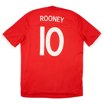 2010-11 England Away Shirt Rooney #10 - 6/10 - (L)