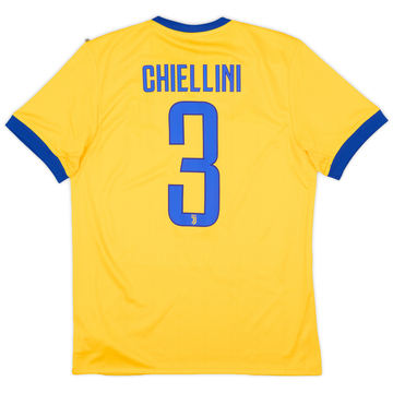 2017-18 Juventus Away Shirt Chiellini #3 (M)