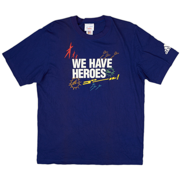 2002 Japan adidas Cotton Tee - 8/10 - (L)