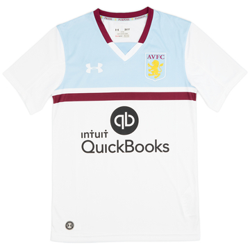 2016-17 Aston Villa Away Shirt - 9/10 - (S)