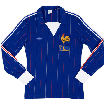 1980-82 France Home L/S Shirt - 8/10 - (L.Boys)