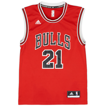 2014-17 Chicago Bulls Butler #21 adidas Away Jersey - 8/10 - (S)