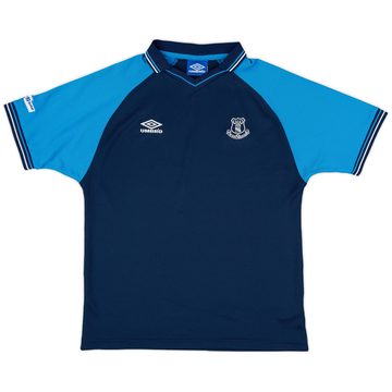 1999-00 Everton Umbro Polo Shirt - 8/10 - (L)