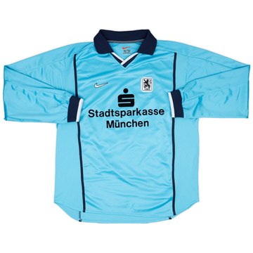 1999-01 1860 Munich II Match Issue Home L/S Shirt #12