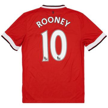 2014-15 Manchester United Home Shirt Rooney #10 - 6/10 - (S)