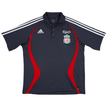 2006-07 Liverpool adidas Polo Shirt - 7/10 - (L)