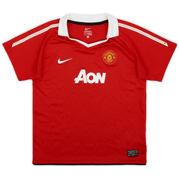 2010-11 Manchester United Home Shirt - 9/10 - (6-7 Years)