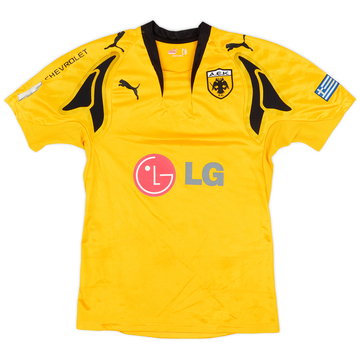 2007-08 AEK Athens Home Shirt - 6/10 - (XS)