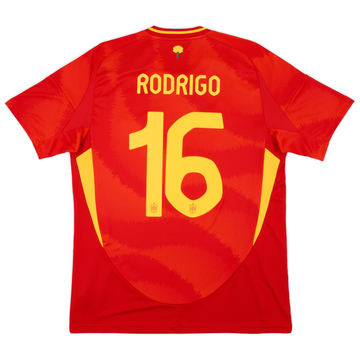 2024-25 Spain Home Shirt Rodrigo #16