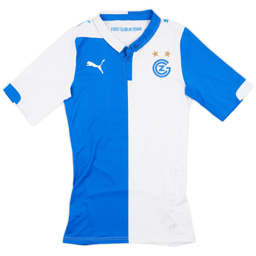 2014-15 Grasshoppers Authentic (ACTV Fit) Home Shirt - 7/10 - (M)