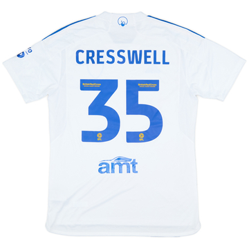 2023-24 Leeds Match Issue Home Shirt Cresswell #35