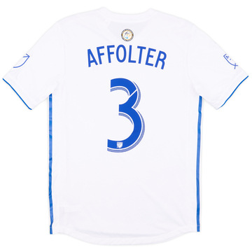 2018 San Jose Earthquakes Match Issue Away Shirt Affolter #3