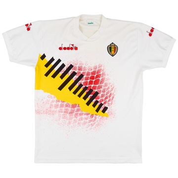 1992-94 Belgium Diadora Training Shirt - 8/10 - (XL)