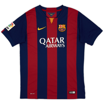 2014-15 Barcelona Home Shirt - 9/10 - (XL.Boys)