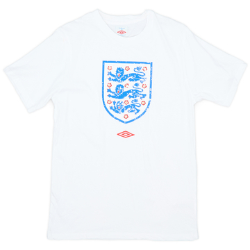2008-10 England Umbro Cotton Tee - 9/10 - (M)