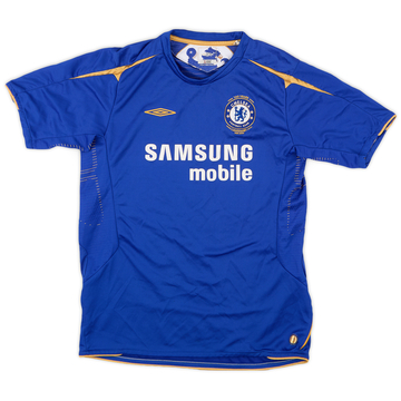 2005-06 Chelsea Centenary Home Shirt - 7/10 - (XL.Boys)