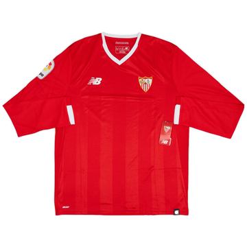 2017-18 Sevilla Away L/S Shirt - 10/10 - (L)